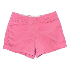 Vineyard Vines Women’s Pink Chino Shorts Size 2 4” Inseam Preppy Classic Cotton